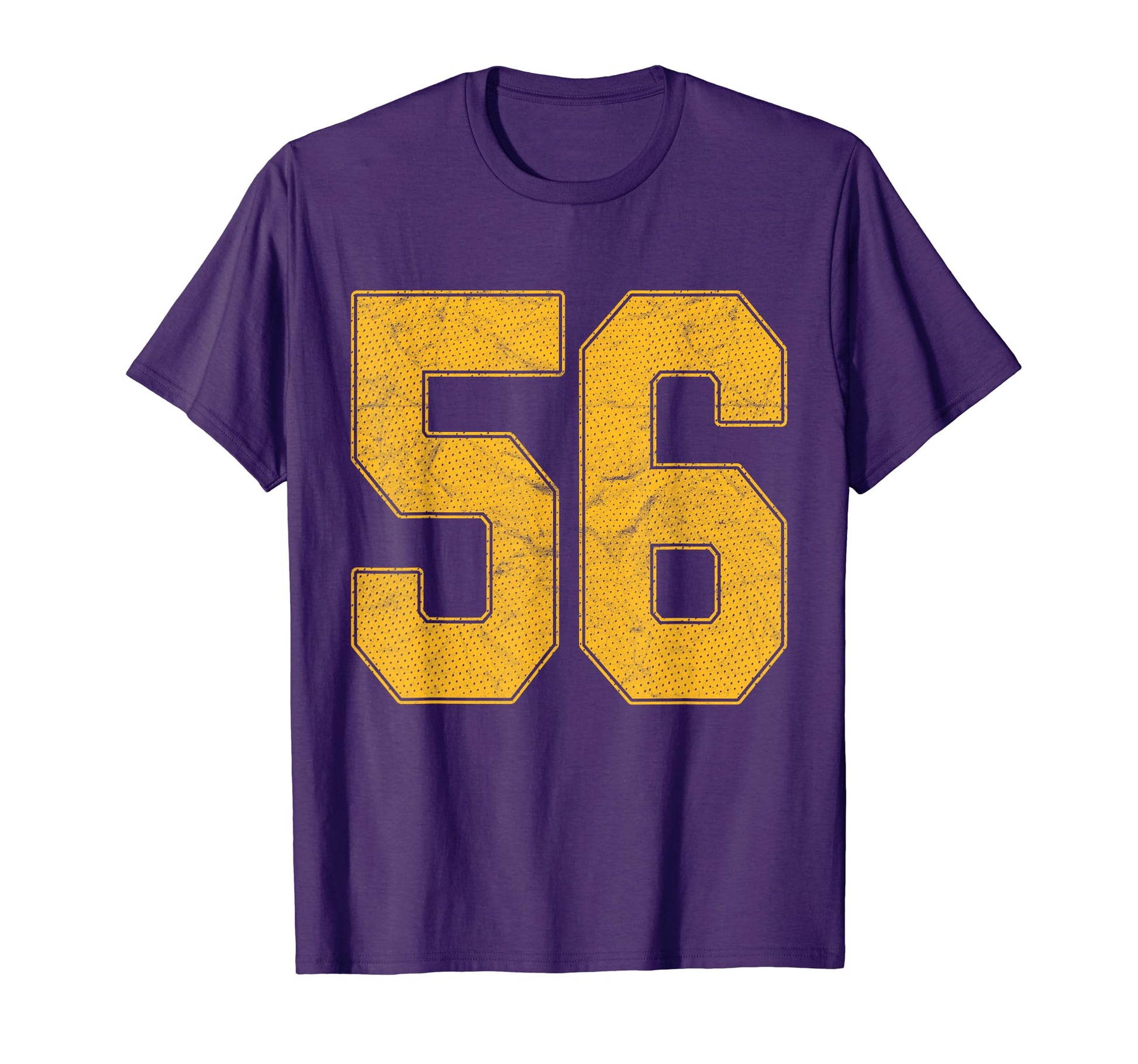 Number 56 Numbered Uniform Sports T-Shirt - Minimalist Print Men Women - T-Shirt, Sweatshirt, Hoodie