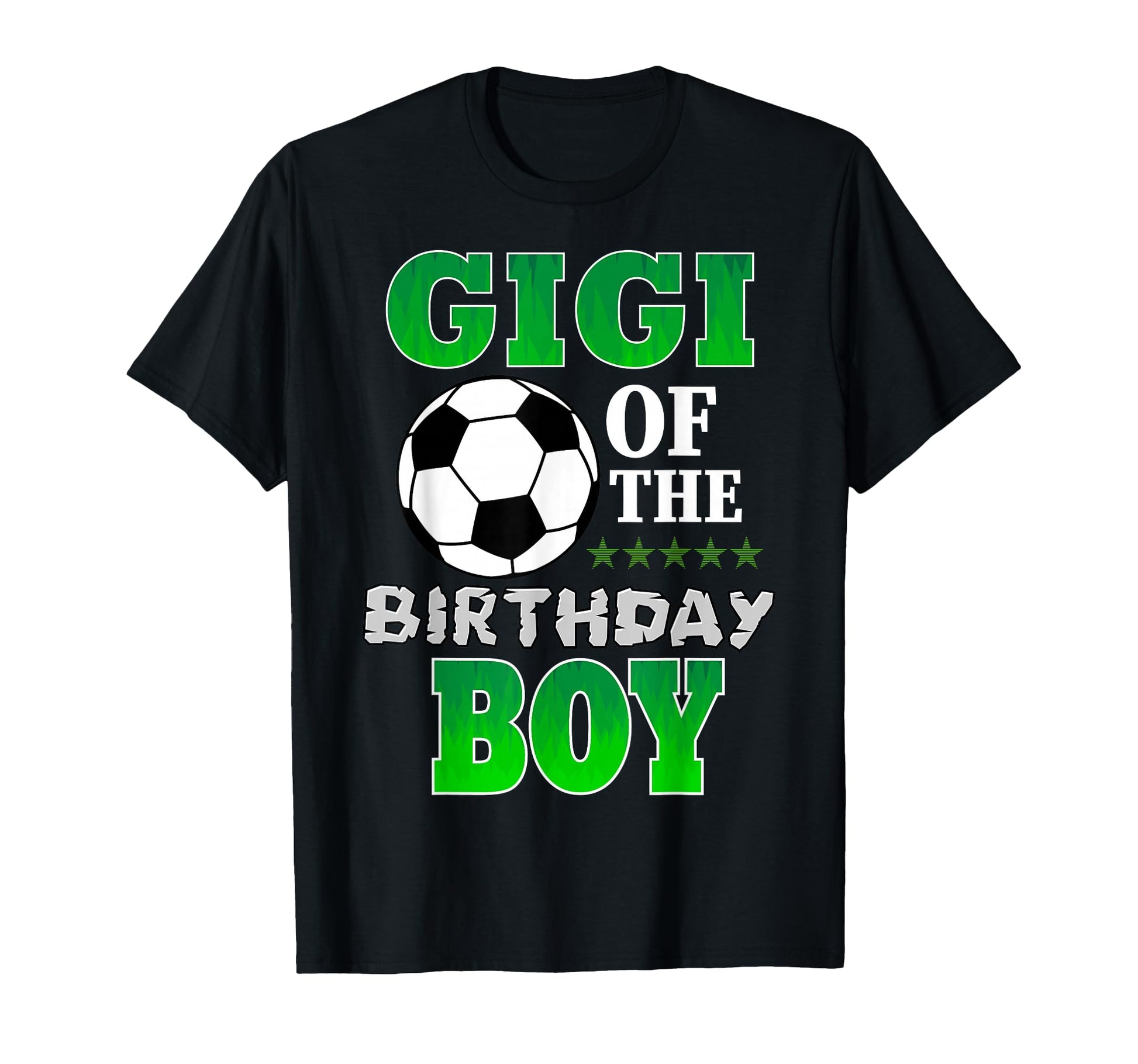Gigi Birthday Soccer Stars Outfit T-Shirt - Minimalist Print Unisex - T-Shirt, Sweatshirt, Hoodie