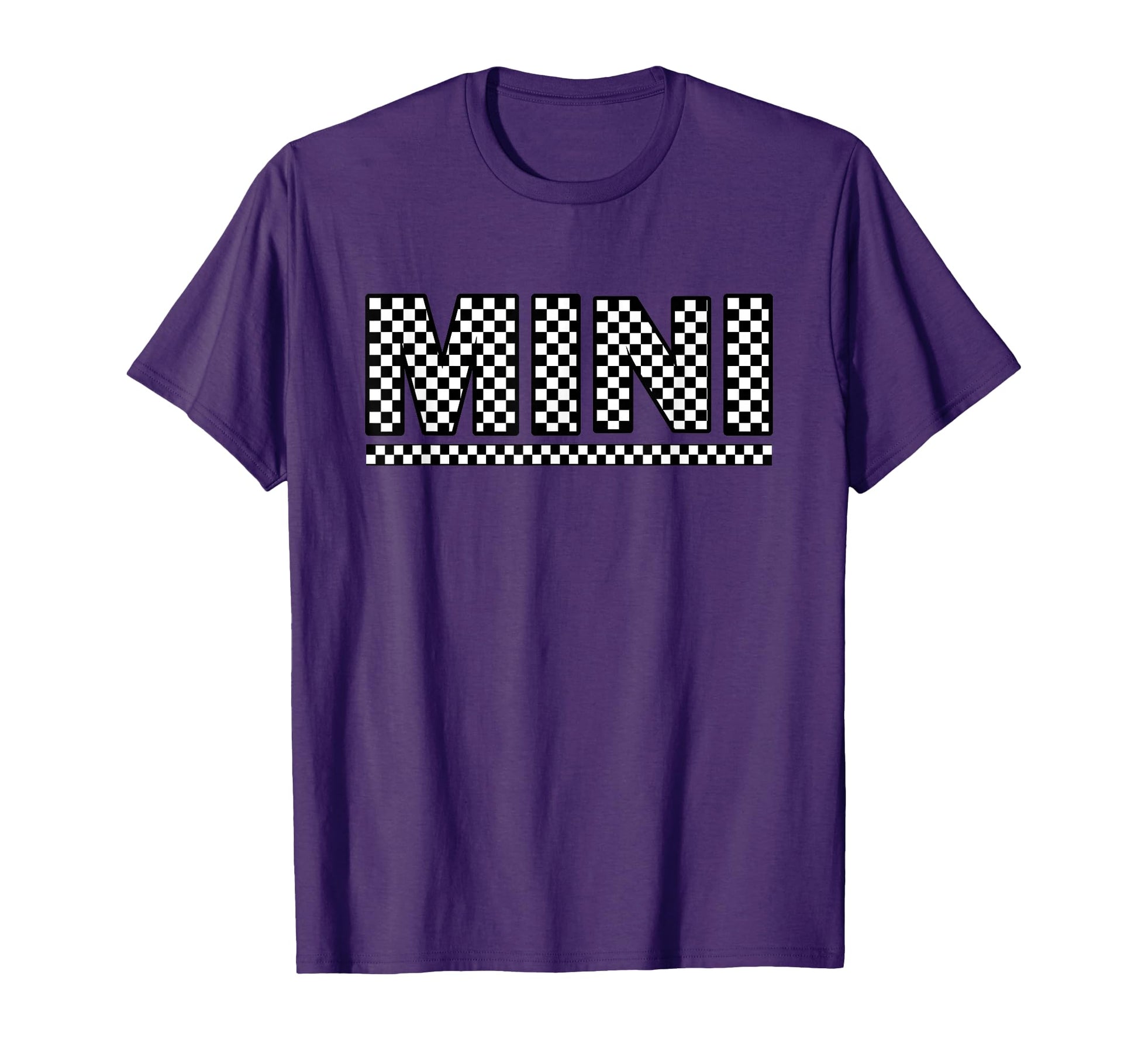 Checkered Mini T-Shirt - Trendy Graphic Unisex - T-Shirt, Sweatshirt, Hoodie