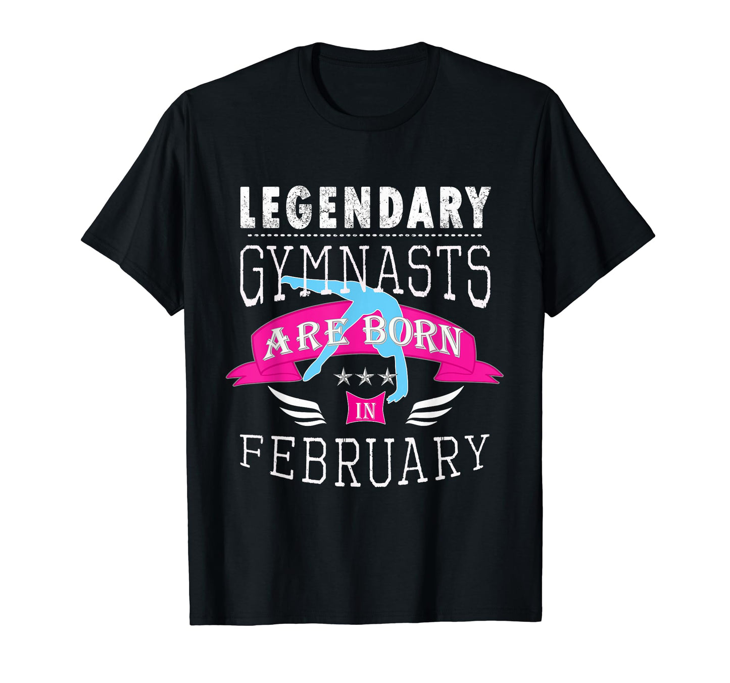 Gift Legendary Gymnasts Are Born T-Shirt - Unique Graphic Men Women - T-Shirt, Sweatshirt, Hoodie