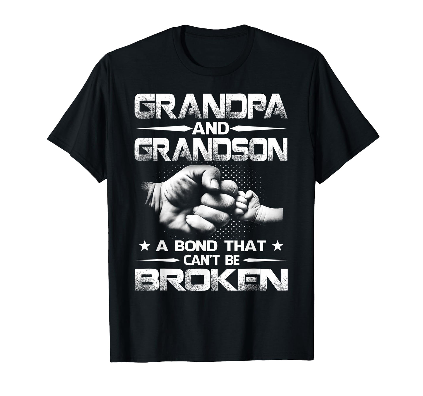 Grandpa And Grandson Bond That Cant Be T-Shirt - Fun Novelty Design Unisex - T-Shirt, Sweatshirt, Hoodie
