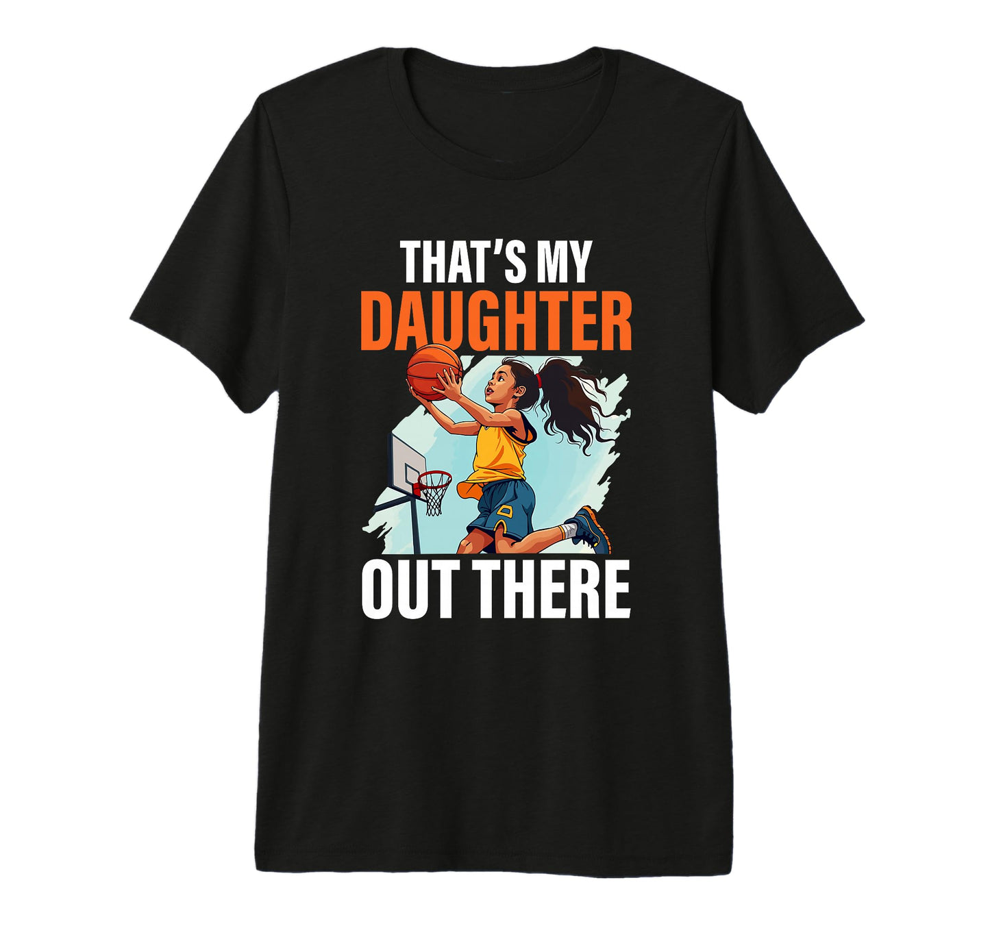 Fathers Day Basketball Dad Game Day T-Shirt - Unique Graphic for Adults - T-Shirt, Sweatshirt, Hoodie