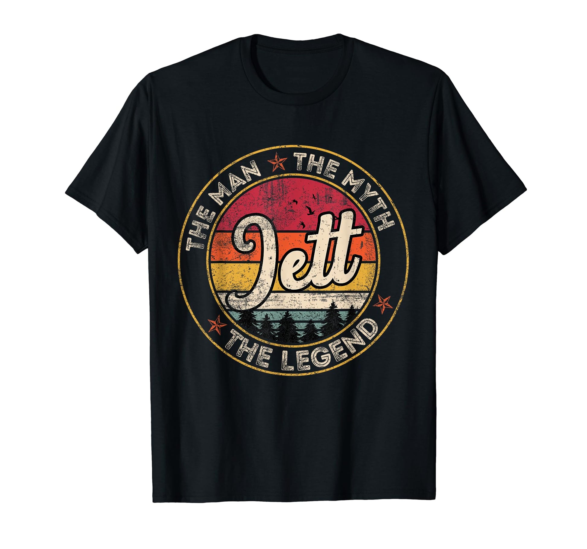 Jett Myth Legend Personalized Name T-Shirt - Trendy Graphic for Adults - T-Shirt, Sweatshirt, Hoodie
