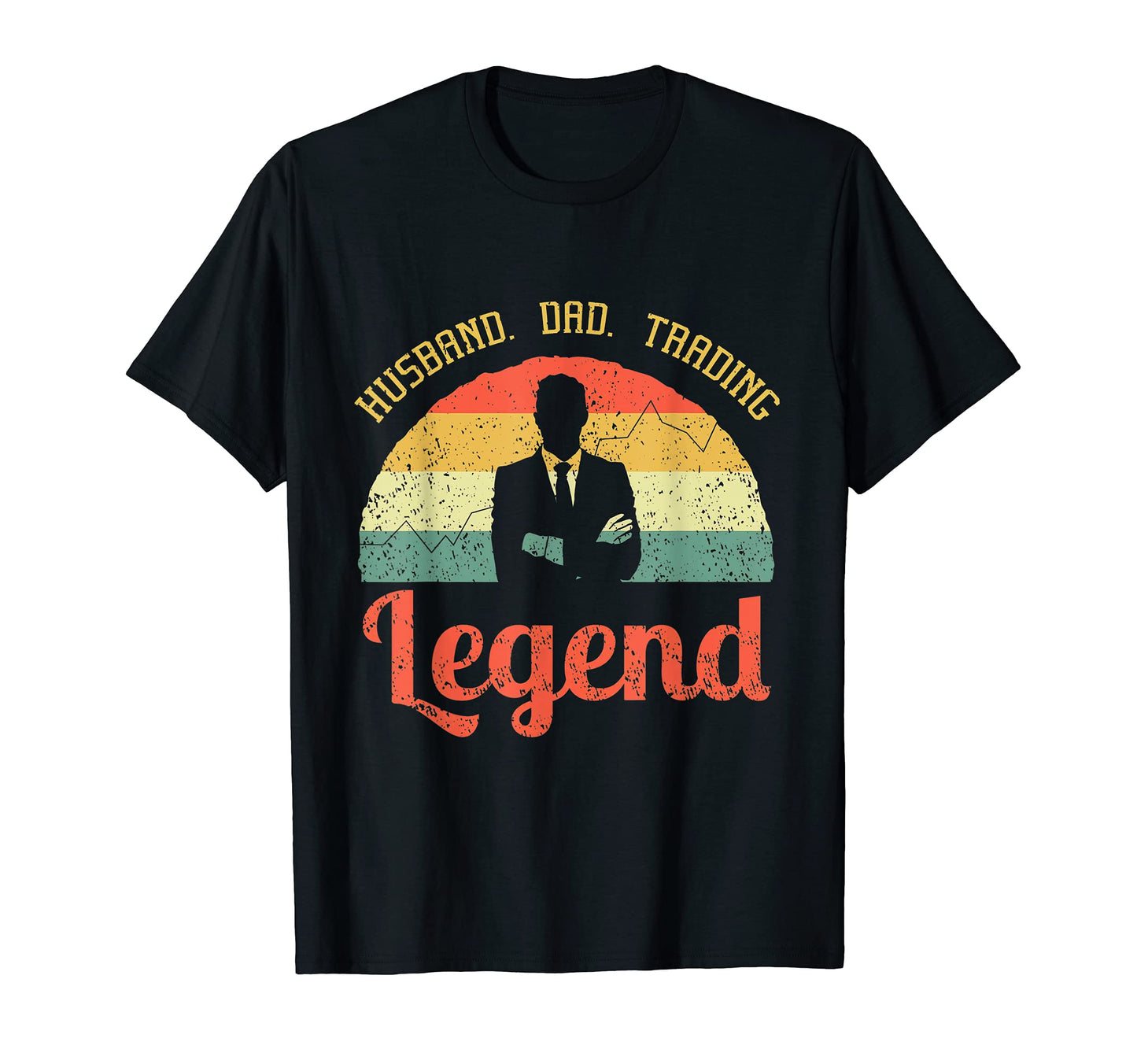 Husband Dad Trading Legend T-Shirt - Custom Art Print for Adults - T-Shirt, Sweatshirt, Hoodie
