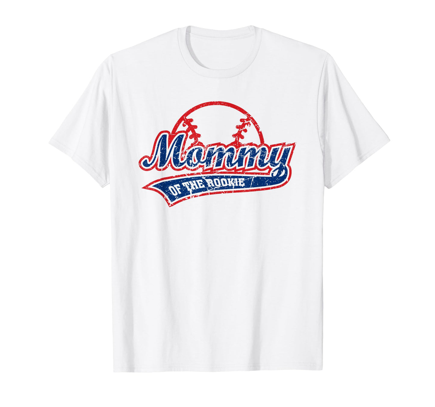 Funny Baseball Mommy Rookie T-Shirt - Trendy Graphic for Adults - T-Shirt, Sweatshirt, Hoodie