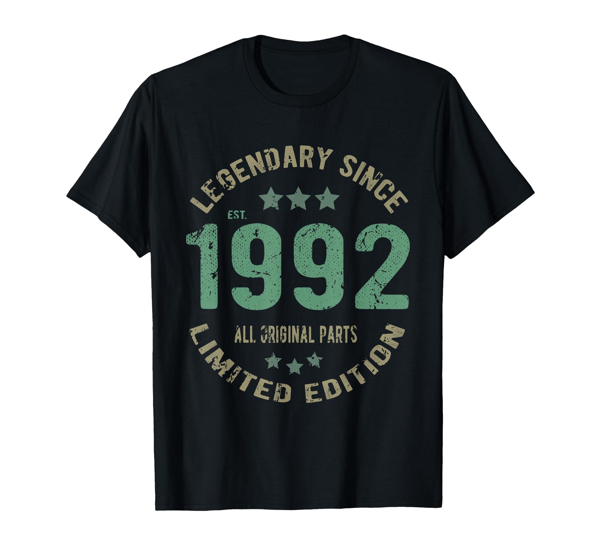 34 Year Old Bday Legend Since 1992 T-Shirt - Minimalist Print for Adults - T-Shirt, Sweatshirt, Hoodie