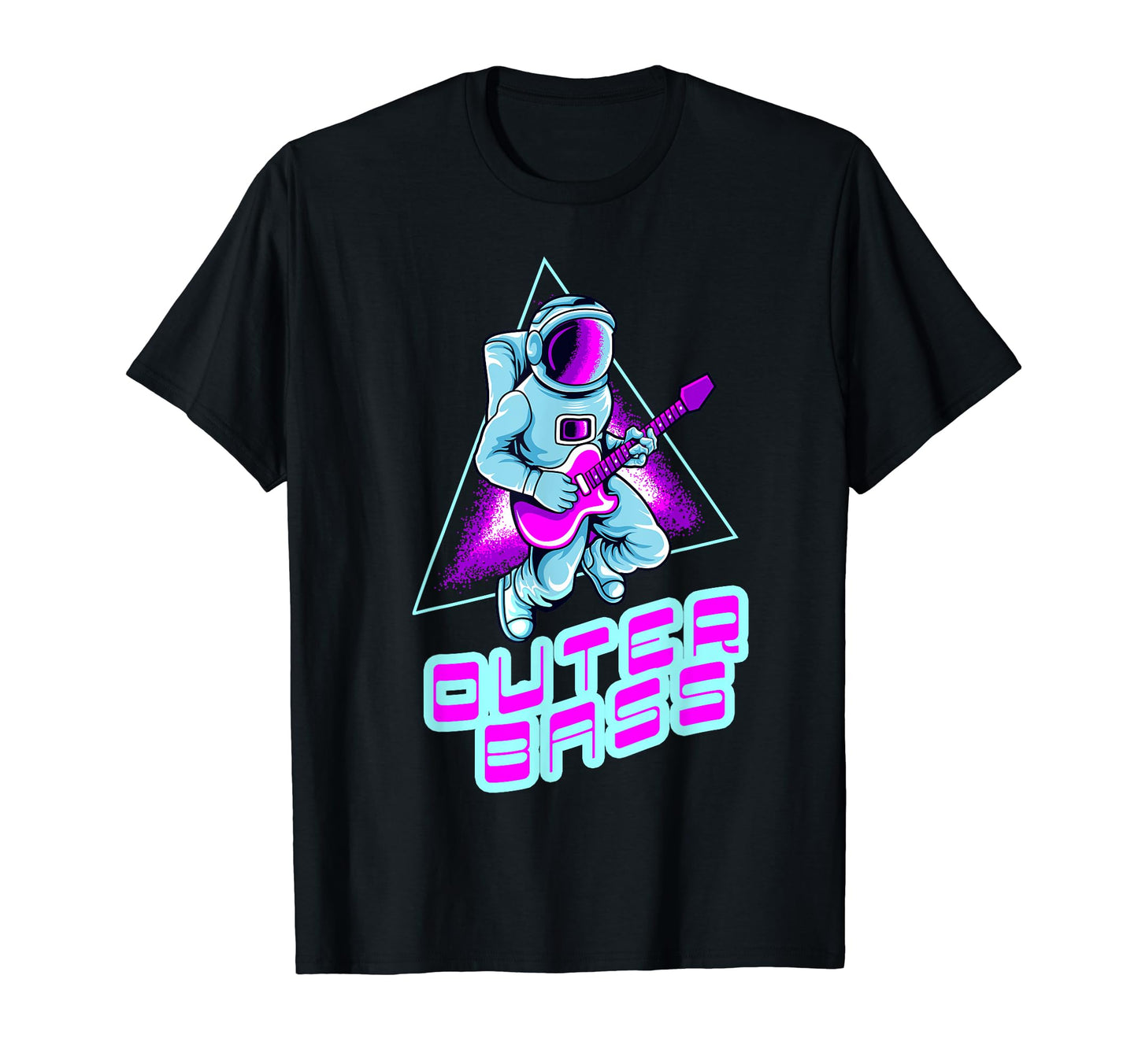 Guitar Playing Astronaut Vaporwave Funny T-Shirt - Streetwear Style Unisex - T-Shirt, Sweatshirt, Hoodie