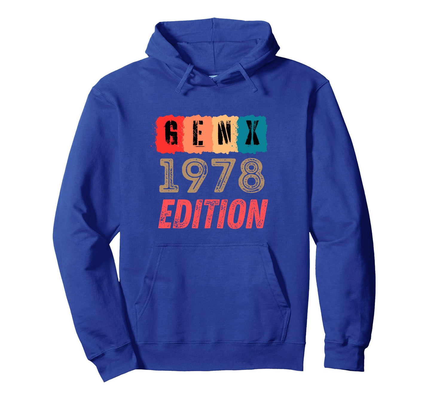 Gen X 1978 Mom Dad Hoodie - Minimalist Print for Adults - T-Shirt, Sweatshirt, Hoodie