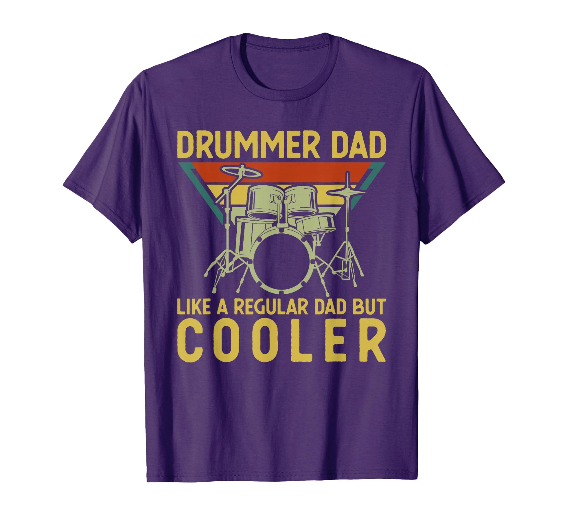 Best Drummer Dad Art Father Music T-Shirt - Fun Novelty Design Men Women - T-Shirt, Sweatshirt, Hoodie