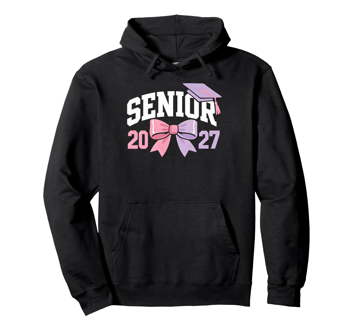 Senior 2027 Graduation School Hoodie - Casual Everyday Wear for Adults - T-Shirt, Sweatshirt, Hoodie
