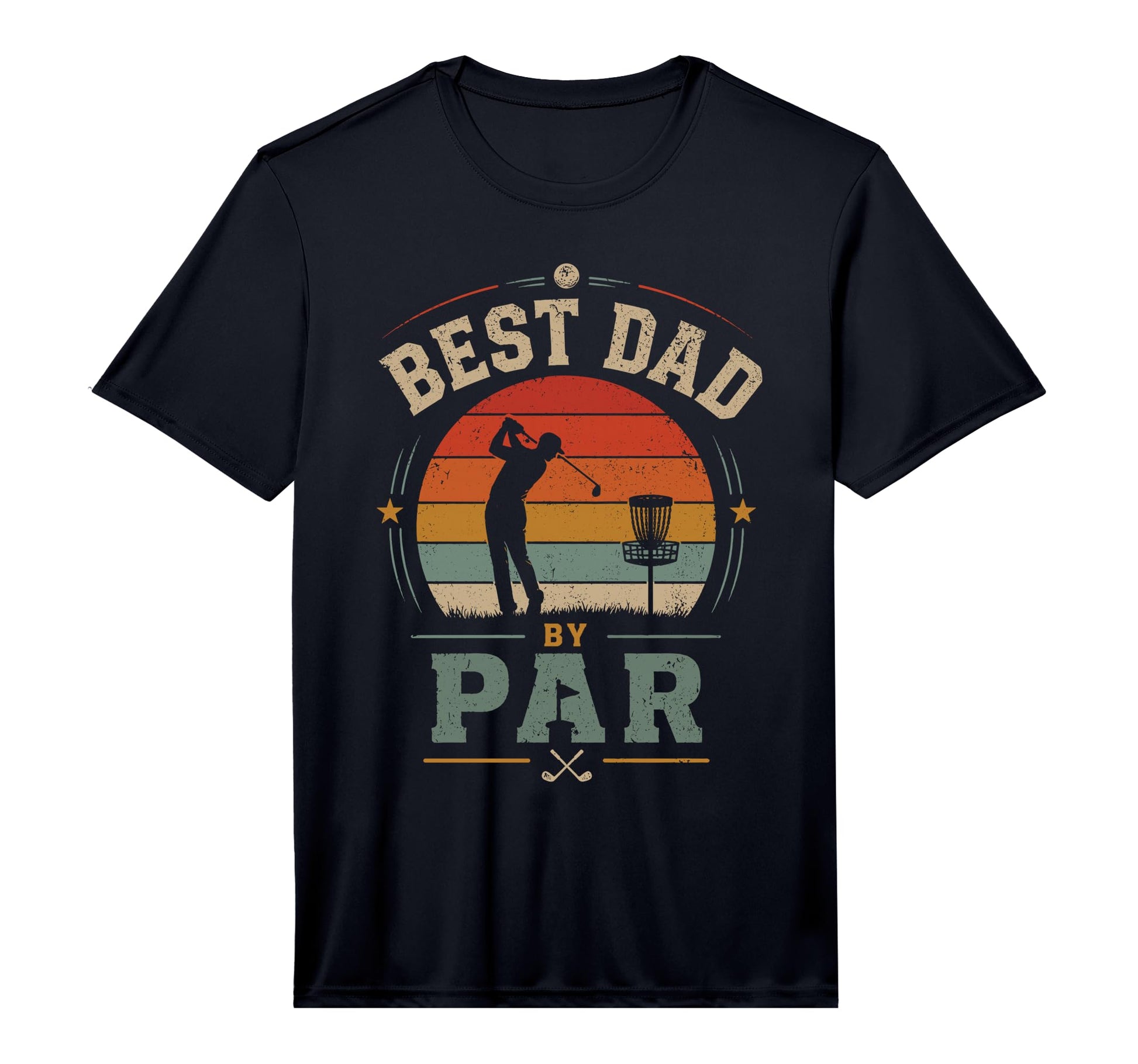 Best Dad Par Golf Disc Golf Father T-Shirt - Unique Graphic Unisex - T-Shirt, Sweatshirt, Hoodie
