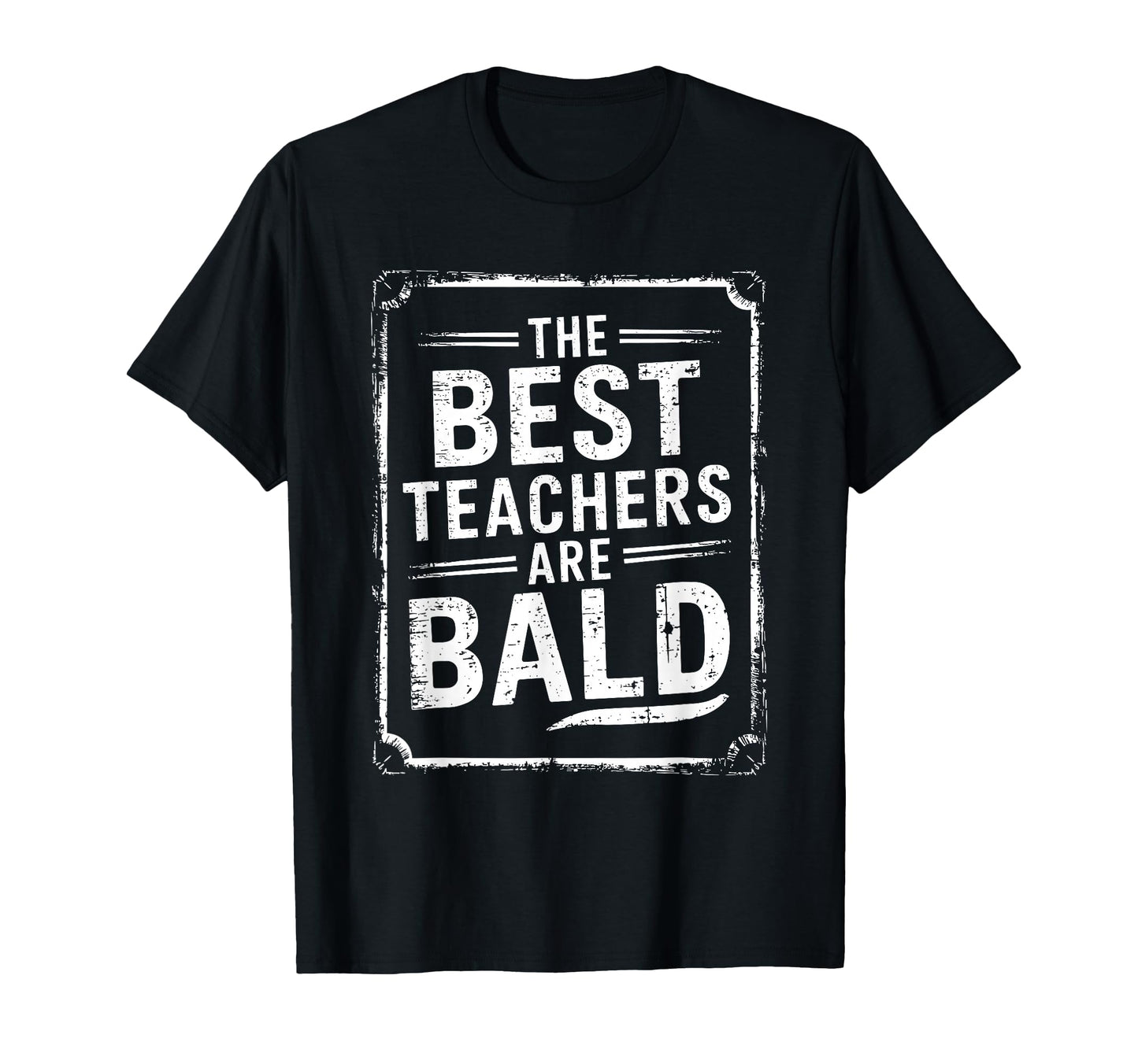 Bald Teacher Hair Loss Baldness Bald T-Shirt - Novelty Apparel Men Women - T-Shirt, Sweatshirt, Hoodie