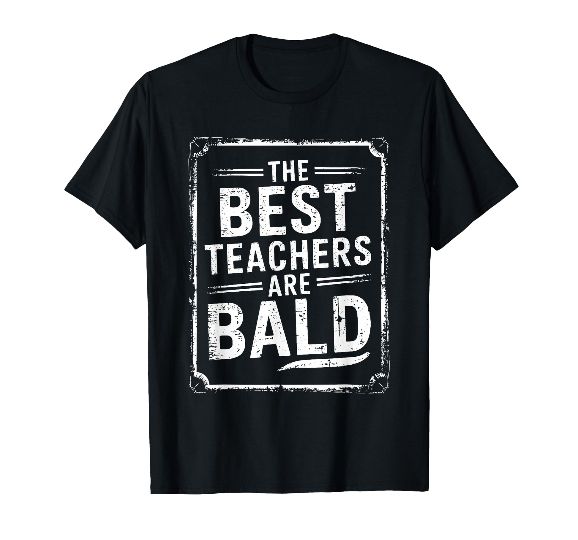 Bald Teacher Hair Loss Baldness Bald T-Shirt - Novelty Apparel Men Women - T-Shirt, Sweatshirt, Hoodie