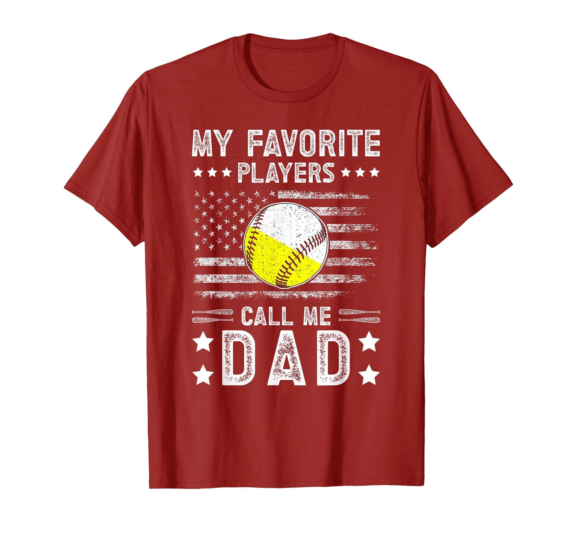 My Favorite Players Call Me Dad T-Shirt - Novelty Apparel Men Women - T-Shirt, Sweatshirt, Hoodie