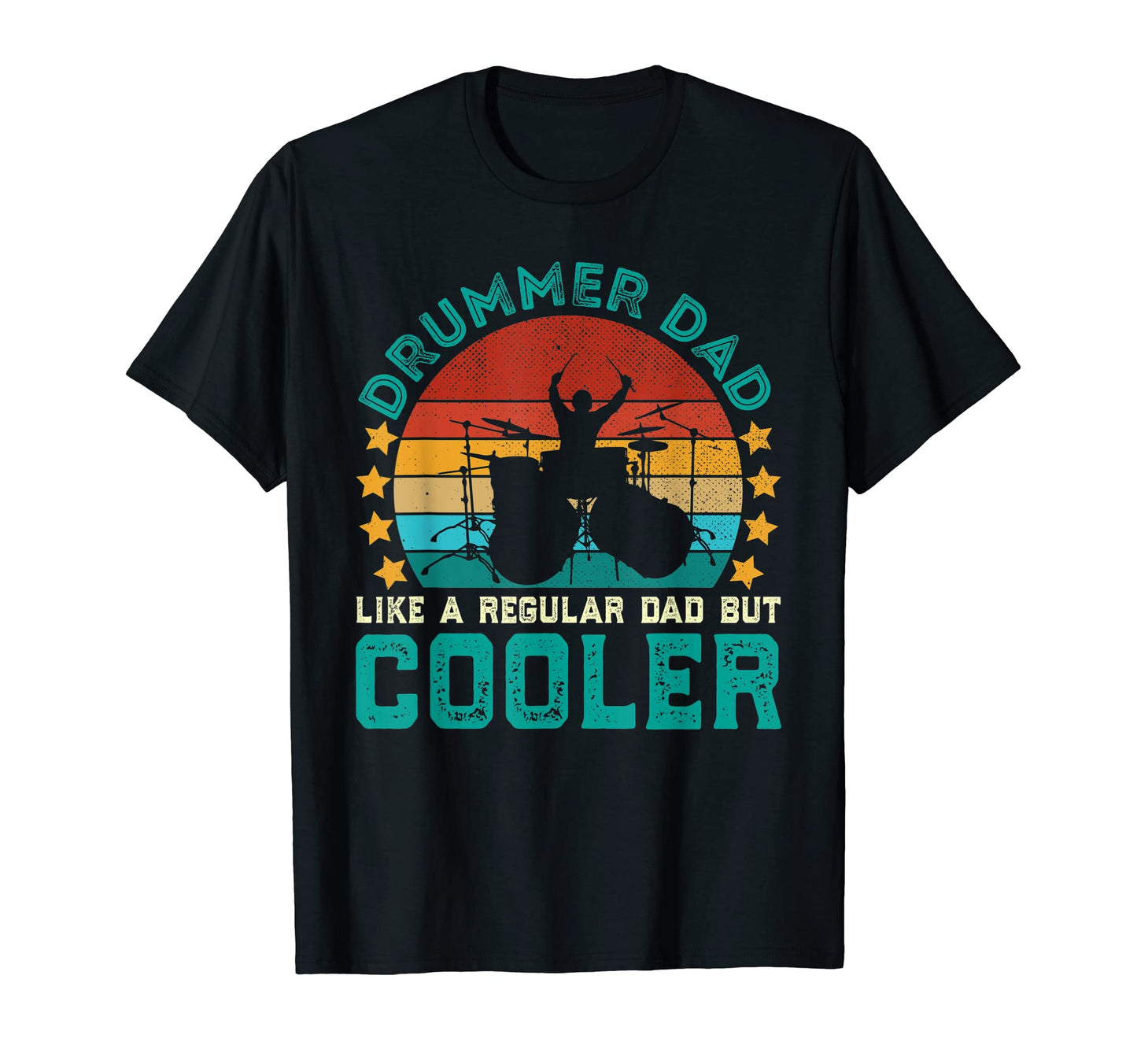 Drummer Dad Funny Band Drum Player T-Shirt - Trendy Graphic Men Women - T-Shirt, Sweatshirt, Hoodie