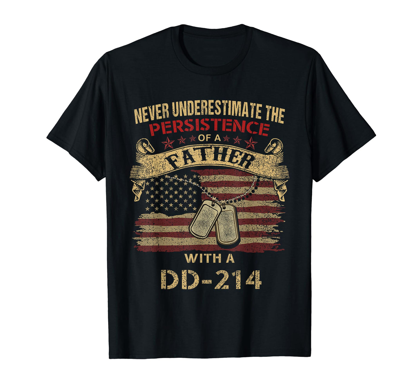 Dad Dd 214 Military Veteran T-Shirt - Trendy Graphic for Adults - T-Shirt, Sweatshirt, Hoodie