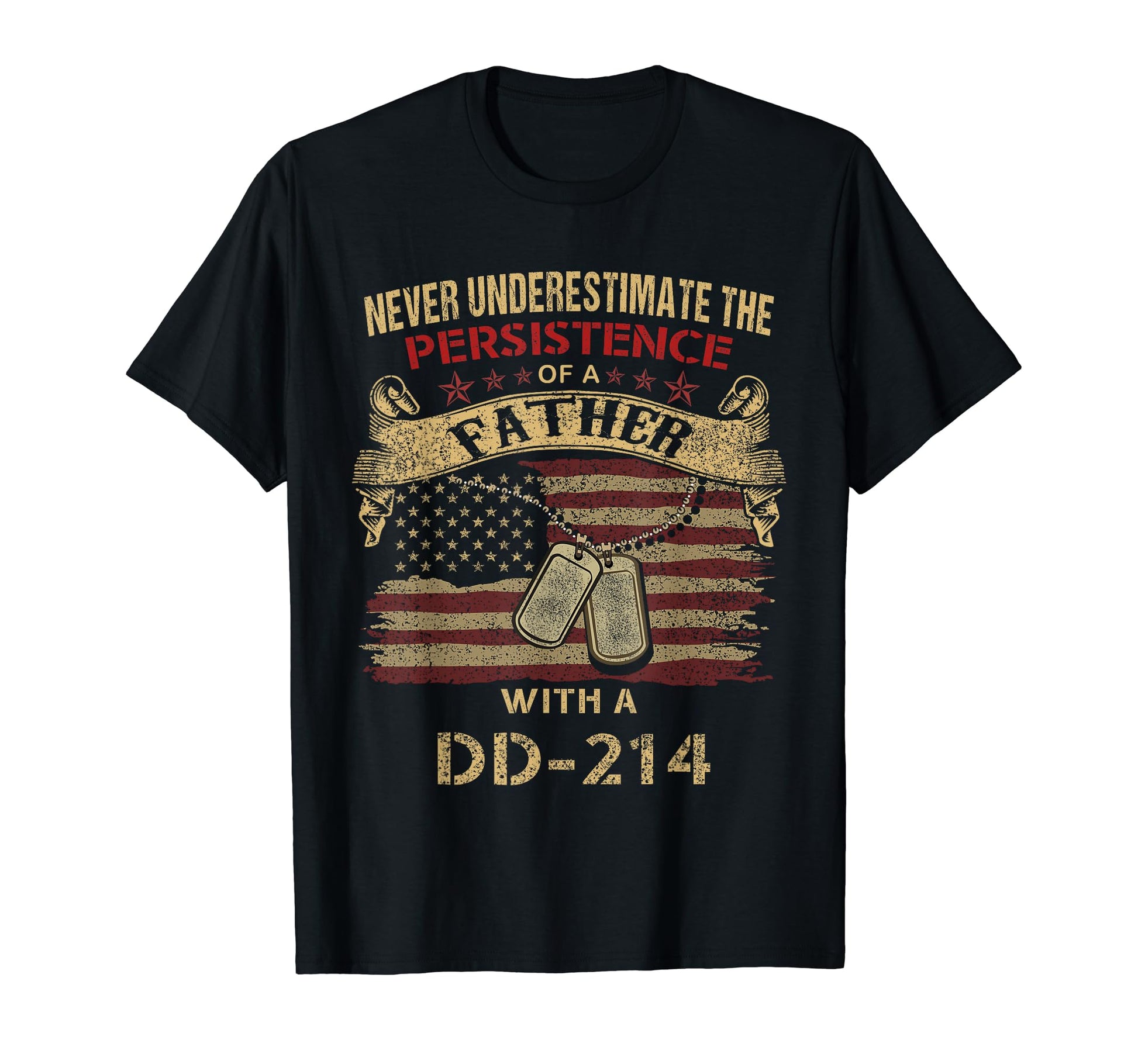 Dad Dd 214 Military Veteran T-Shirt - Trendy Graphic for Adults - T-Shirt, Sweatshirt, Hoodie