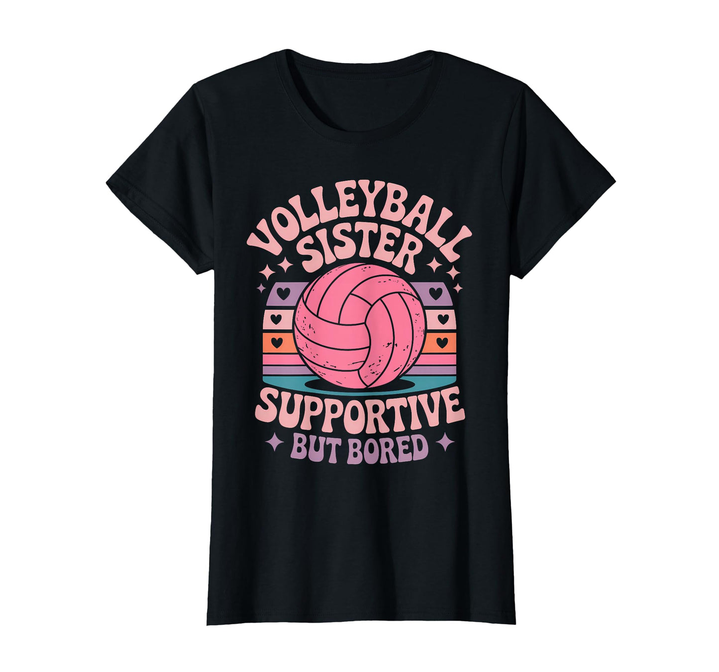 Funny Volleyball Volleyball Sister Sweatshirt - Unique Graphic Men Women - T-Shirt, Sweatshirt, Hoodie