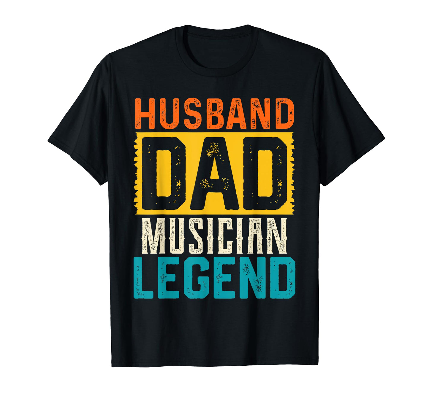 Husband Dad Musician Legend Fathers T-Shirt - Minimalist Print for Adults - T-Shirt, Sweatshirt, Hoodie