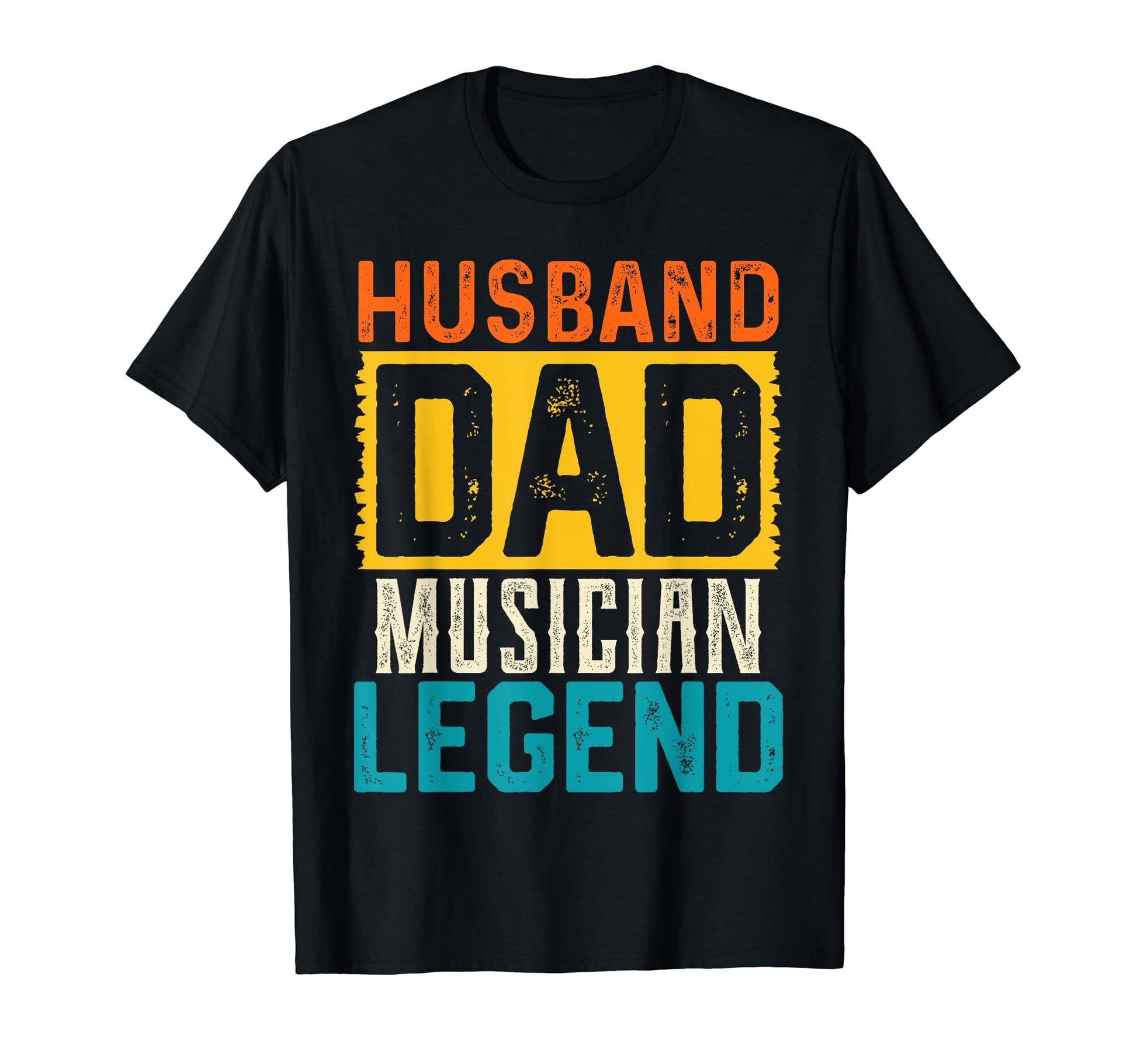Husband Dad Musician Legend Fathers T-Shirt - Minimalist Print for Adults - T-Shirt, Sweatshirt, Hoodie