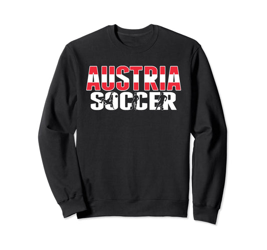Austria Soccer Fans Jersey Austrian Sweatshirt - Aesthetic Graphic Unisex - T-Shirt, Sweatshirt, Hoodie