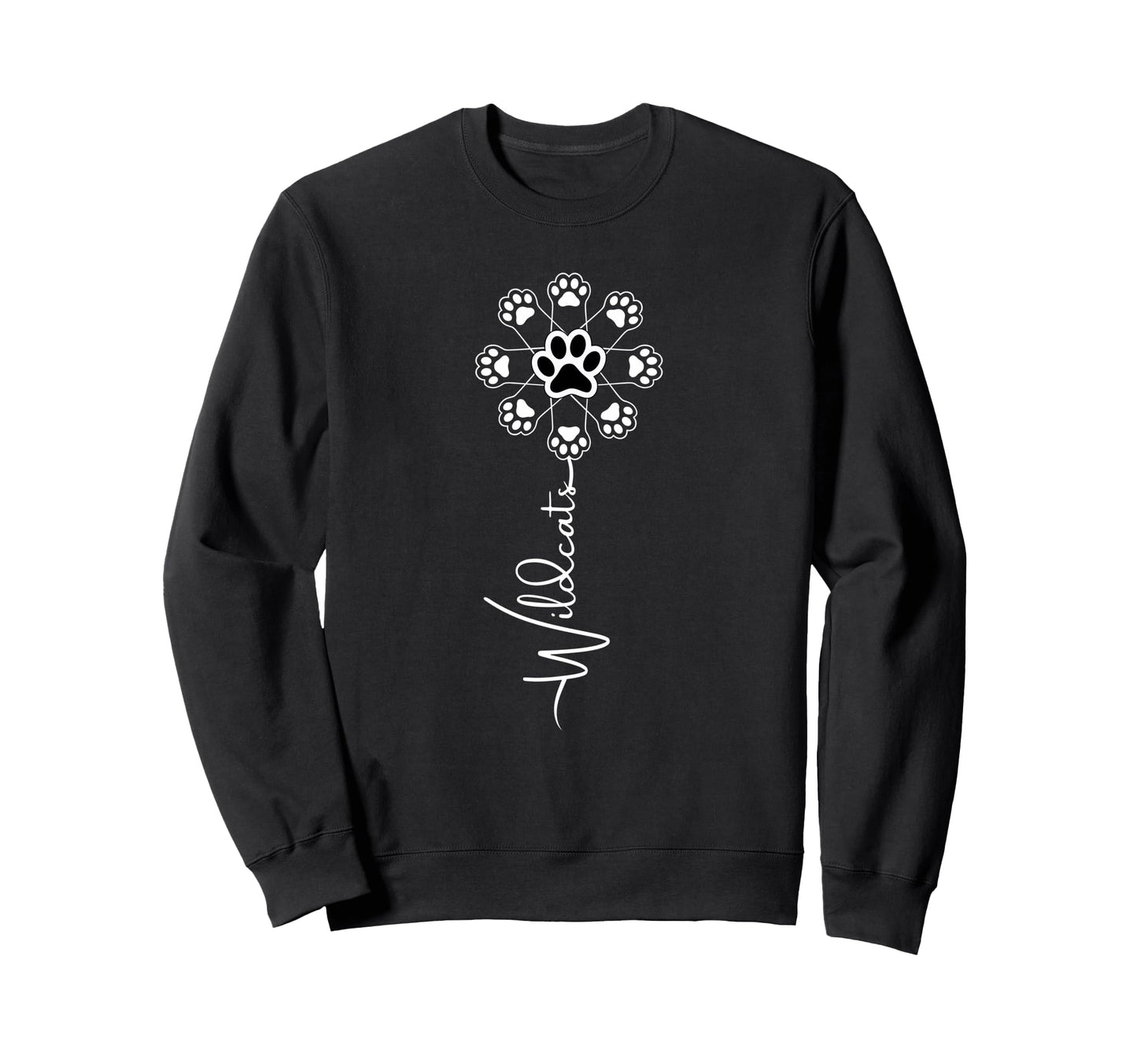 Wildcats Sunflower Sports Team Sweatshirt - Aesthetic Graphic Unisex - T-Shirt, Sweatshirt, Hoodie