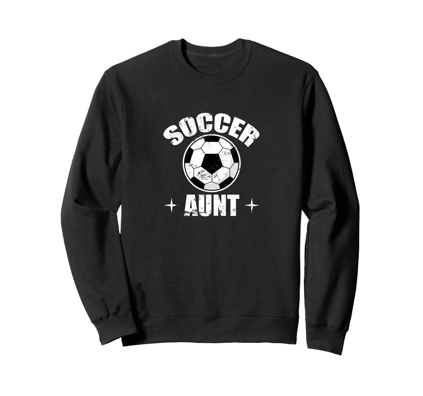Soccer Auntfootballgoal Cheer Aunt Sweatshirt - Unique Graphic for Adults - T-Shirt, Sweatshirt, Hoodie