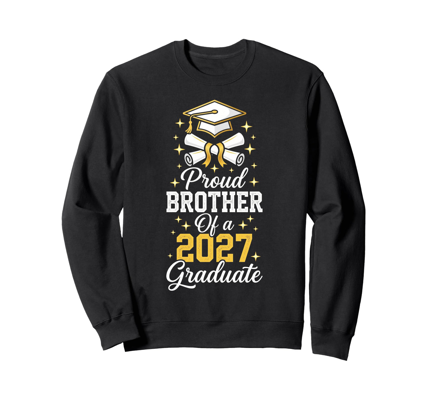 Senior Graduation School Proud Sweatshirt - Trendy Graphic for Adults - T-Shirt, Sweatshirt, Hoodie