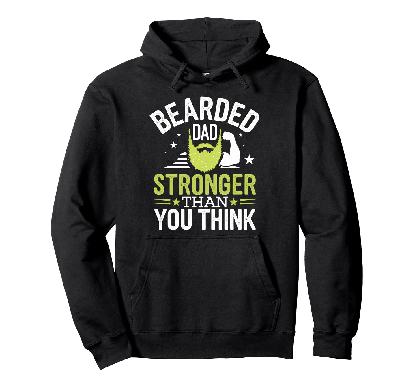 Proud Bearded Father Dad And Beard Hoodie - Streetwear Style Men Women - T-Shirt, Sweatshirt, Hoodie