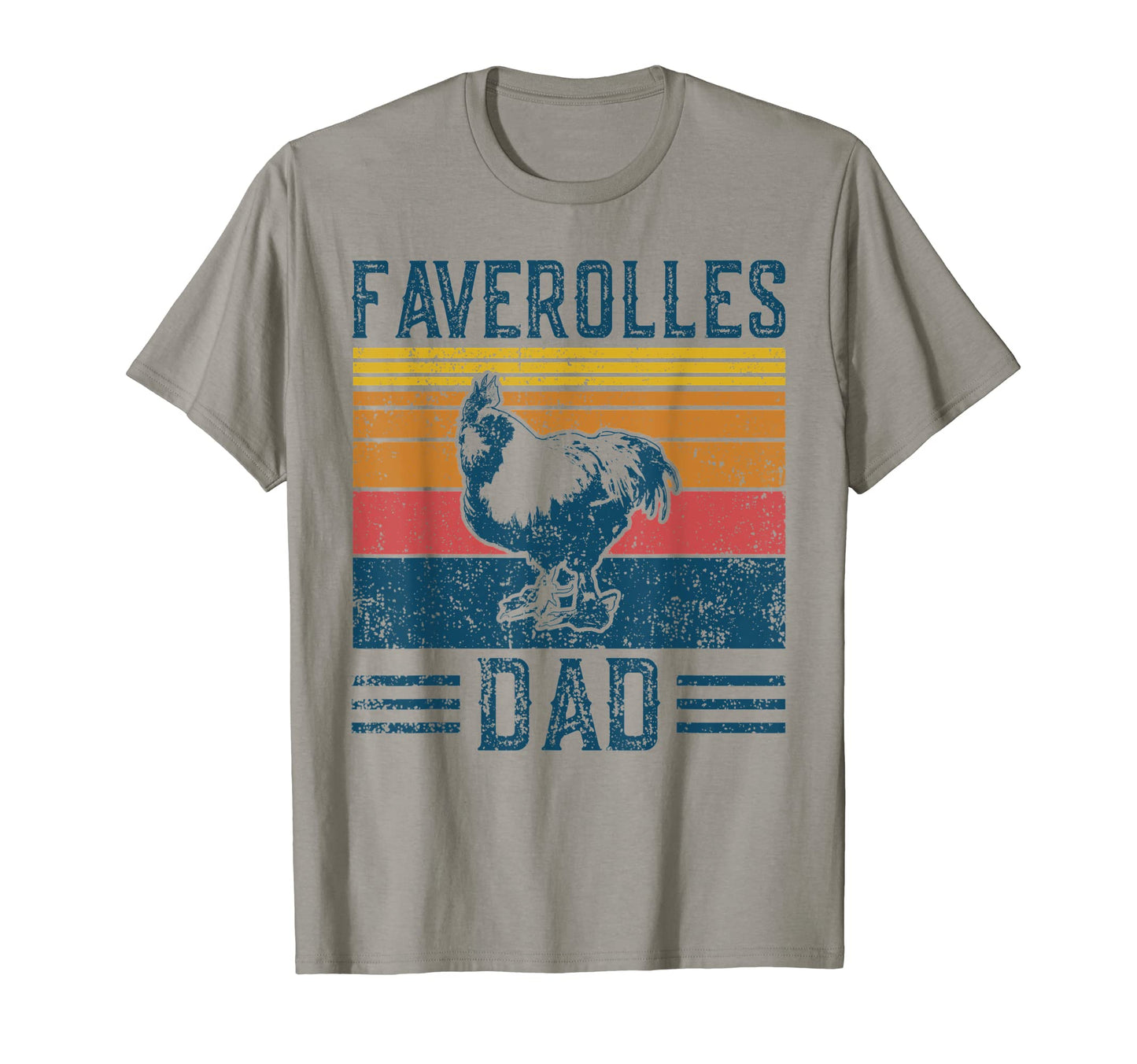 Mens Farming Breed Faverolles Chicken T-Shirt - Trendy Graphic for Adults - T-Shirt, Sweatshirt, Hoodie