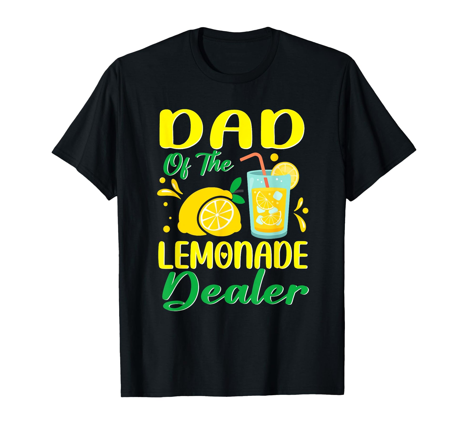 Lemonade Stand Juice Dad Lemonade Dealer T-Shirt - Graphic Print Men Women - T-Shirt, Sweatshirt, Hoodie