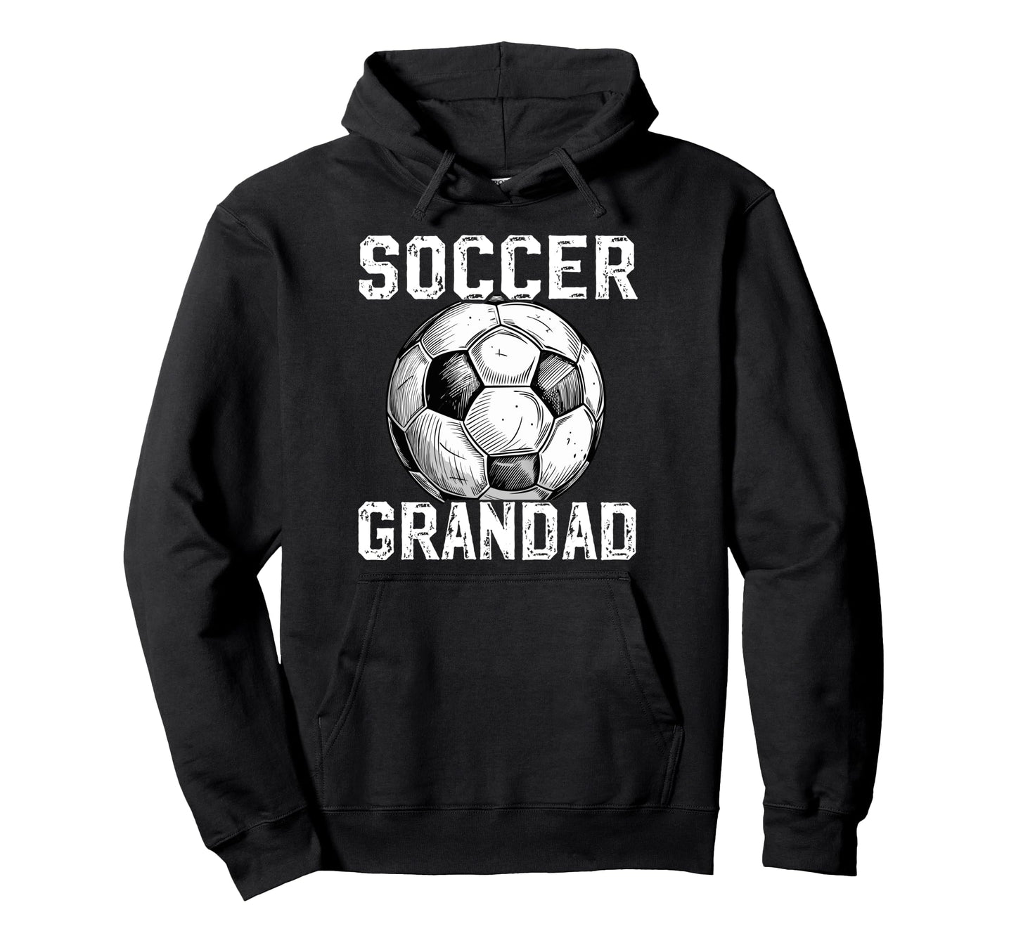 Soccer Grandad Grandpa Grandad Soccer Hoodie - Custom Art Print Men Women - T-Shirt, Sweatshirt, Hoodie