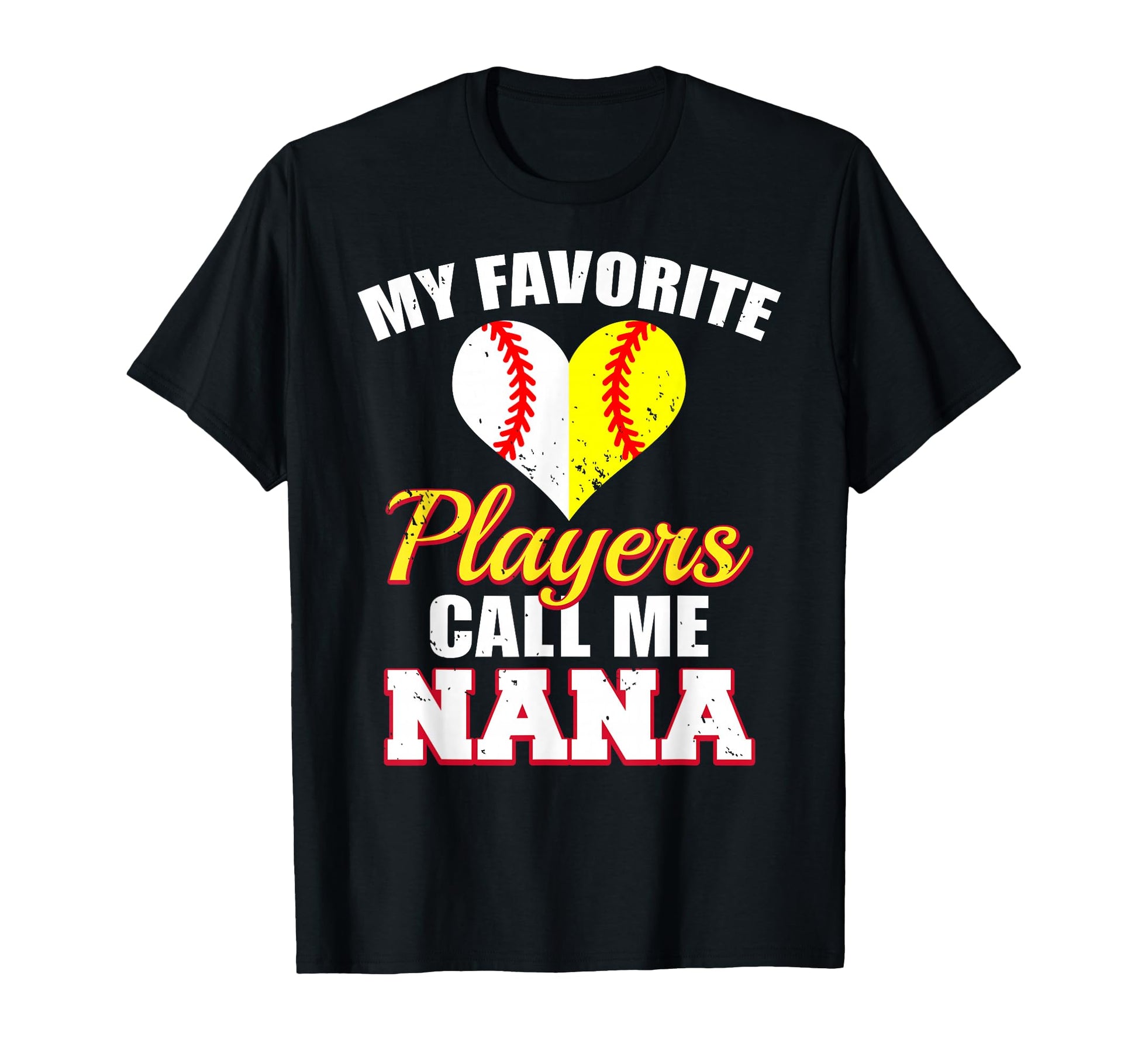 My Favorite Baseball Softball T-Shirt - Casual Everyday Wear Men Women - T-Shirt, Sweatshirt, Hoodie