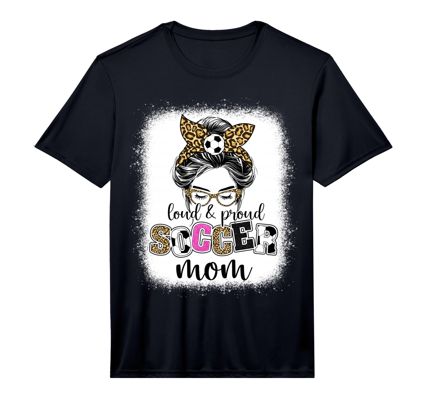 Soccer Mom Proud And Loud Soccer T-Shirt - Casual Everyday Wear for Adults - T-Shirt, Sweatshirt, Hoodie