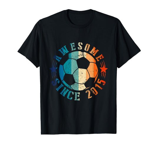 Awesome Since 2015 8Th Birthday T-Shirt - Casual Everyday Wear for Adults - T-Shirt, Sweatshirt, Hoodie