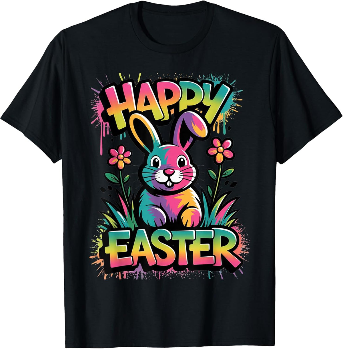 Vibrant Easter Art Unisex T-shirt, Sweatshirt, Hoodie, Long Sleeve Tee - T-Shirt, Sweatshirt, Hoodie