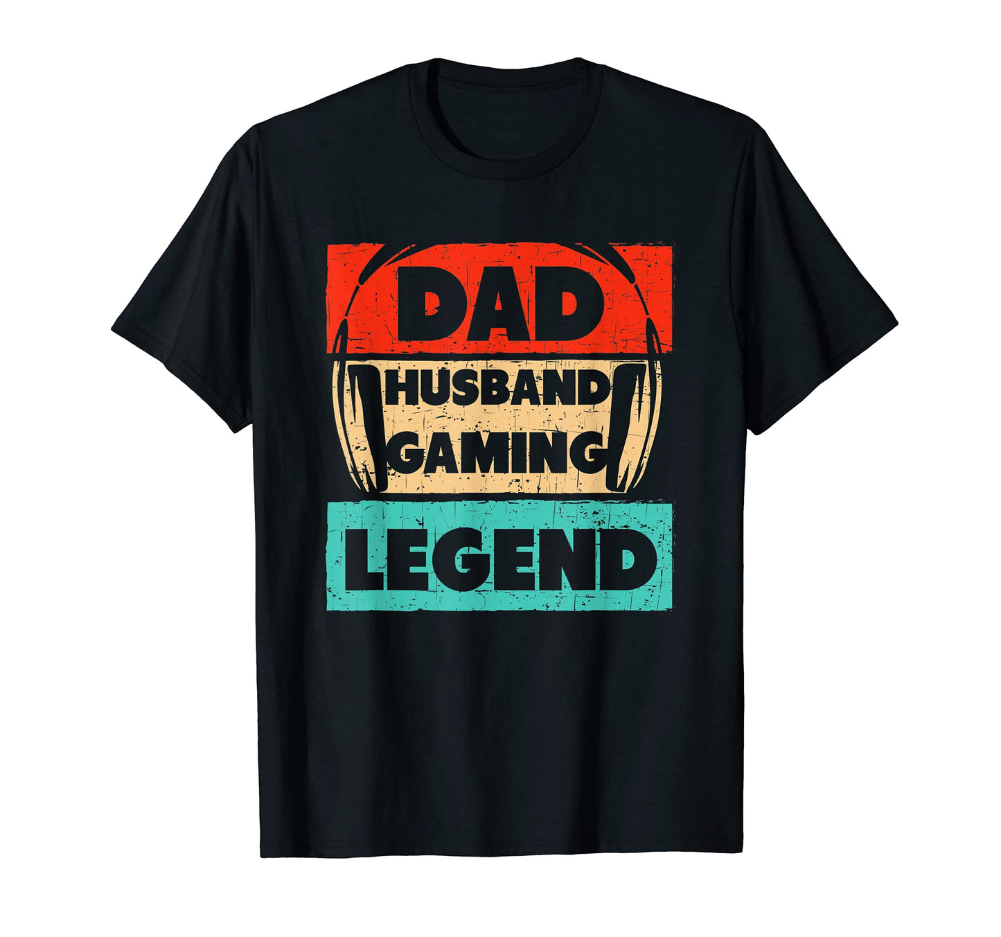 Mens Dad Husband Gaming Legend Dad T-Shirt - Custom Art Print Men Women - T-Shirt, Sweatshirt, Hoodie