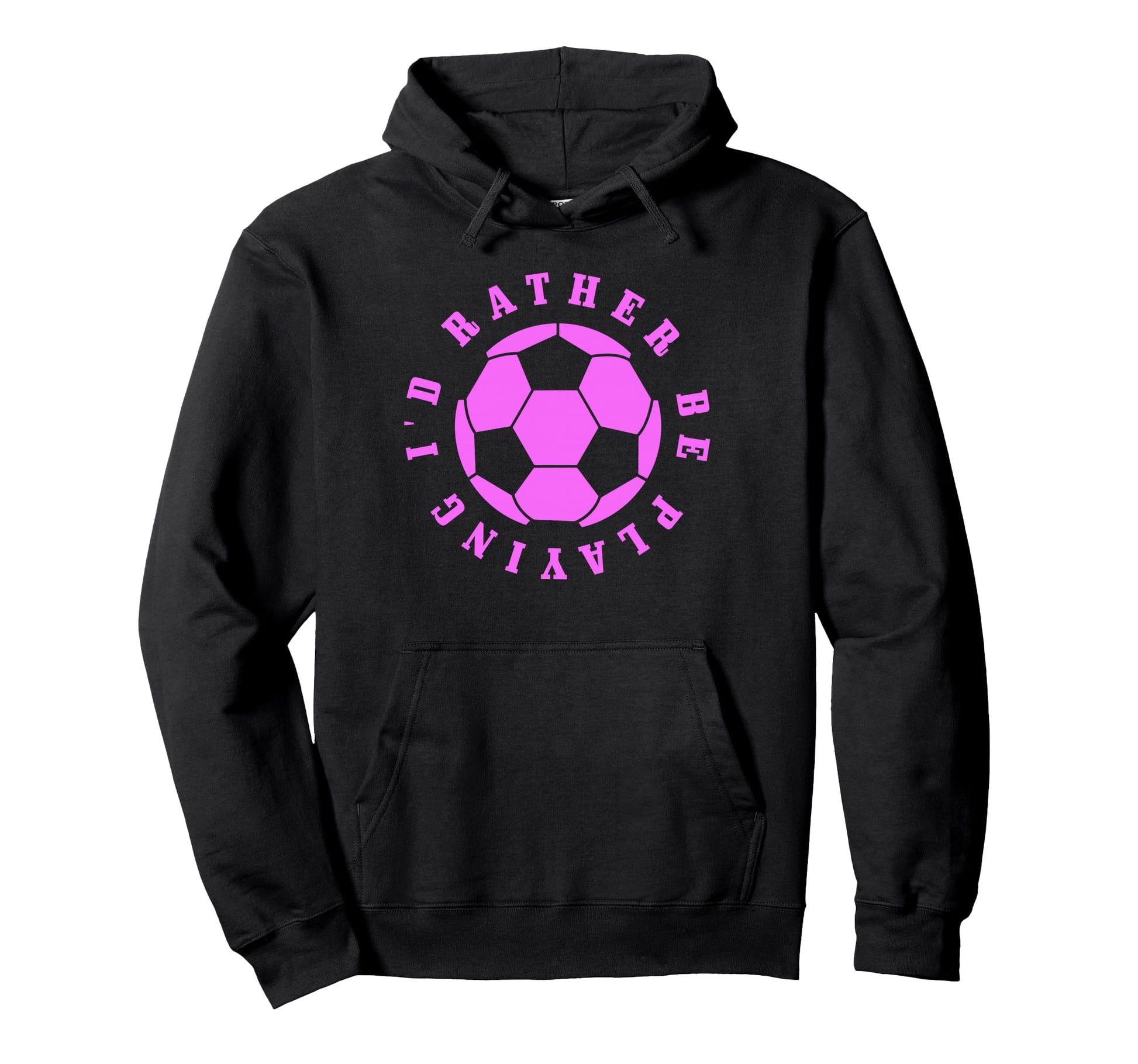 Soccer Player Ball Soccer Hoodie - Novelty Apparel for Adults - T-Shirt, Sweatshirt, Hoodie