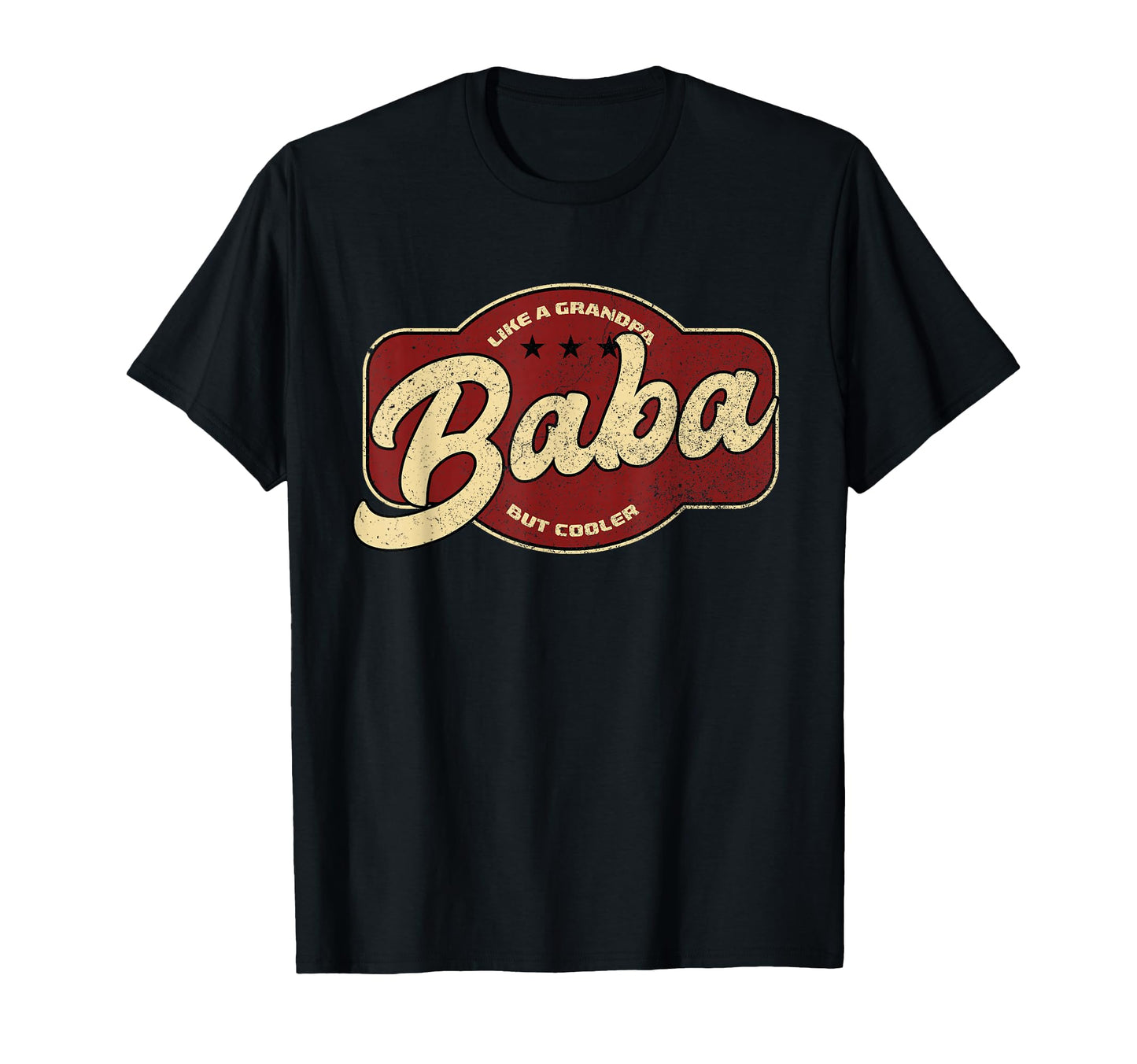 Baba Like Grandpa But Cooler Baba T-Shirt - Minimalist Print Men Women - T-Shirt, Sweatshirt, Hoodie