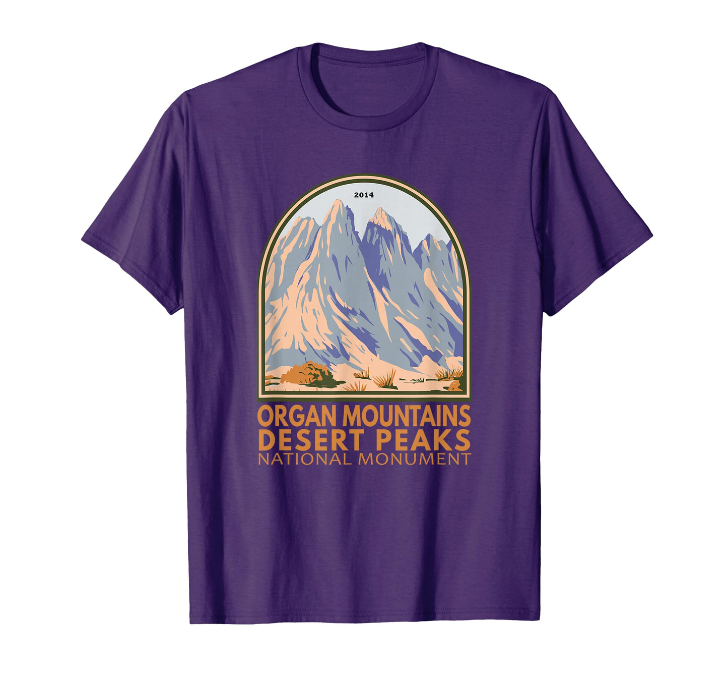 Organ Mountains Desert Peaks National T-Shirt - Novelty Apparel for Adults - T-Shirt, Sweatshirt, Hoodie
