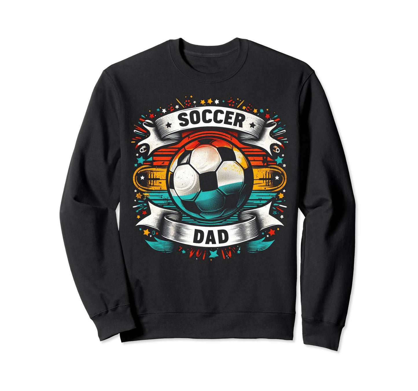Soccer Dad Family Matching Dad Fathers Sweatshirt - Novelty Apparel Unisex - T-Shirt, Sweatshirt, Hoodie