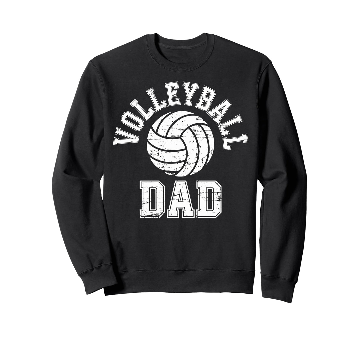 Ball Volleyball Dad Father Sport Sweatshirt - Minimalist Print for Adults - T-Shirt, Sweatshirt, Hoodie