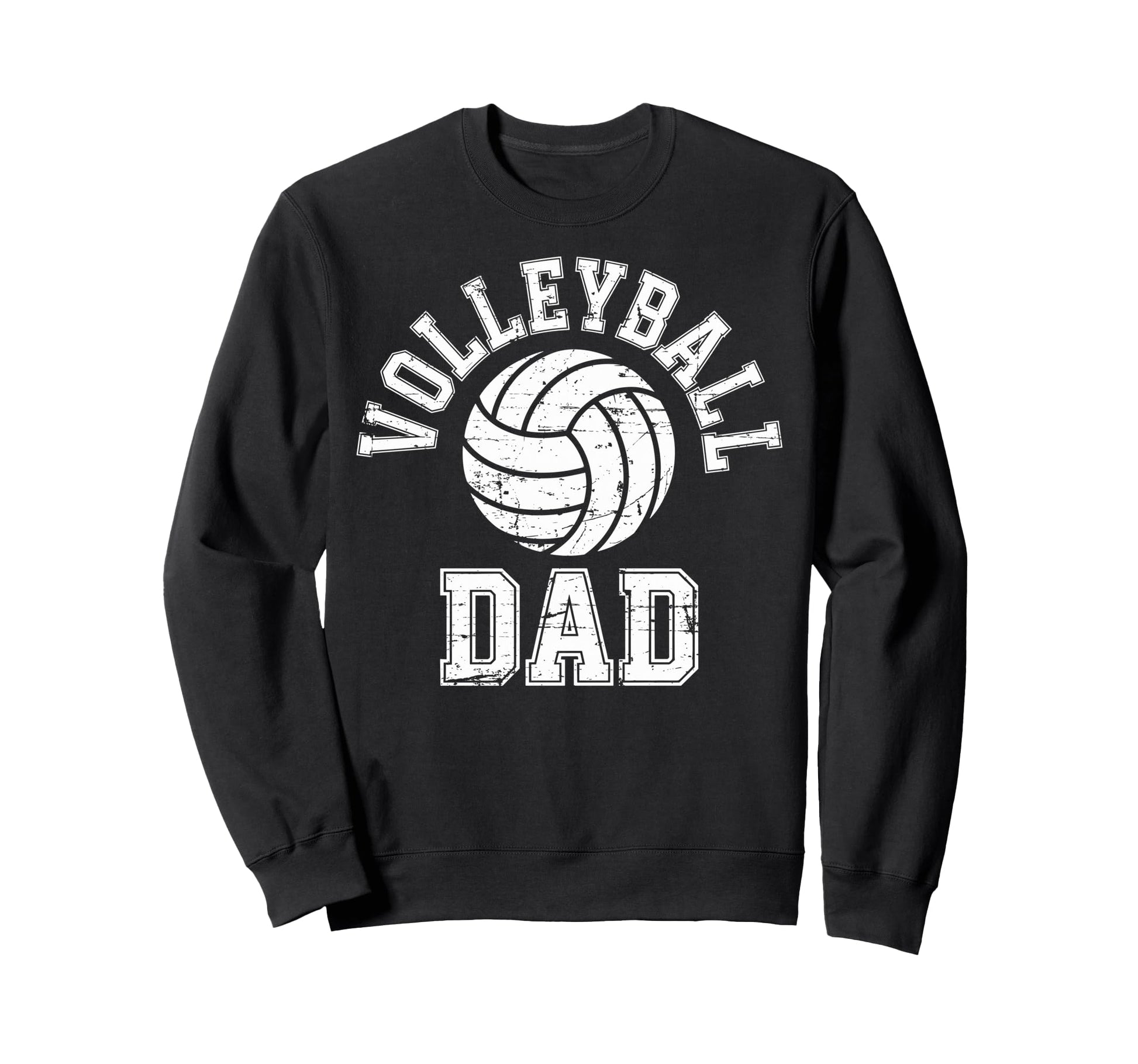 Ball Volleyball Dad Father Sport Sweatshirt - Minimalist Print for Adults - T-Shirt, Sweatshirt, Hoodie