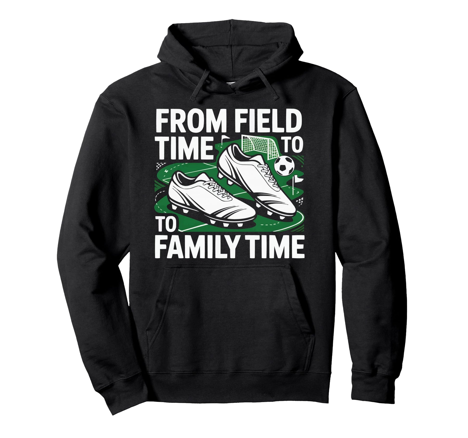 Soccer Player Soccer Dad Kick Sport Soccer Hoodie - Graphic Print Unisex - T-Shirt, Sweatshirt, Hoodie