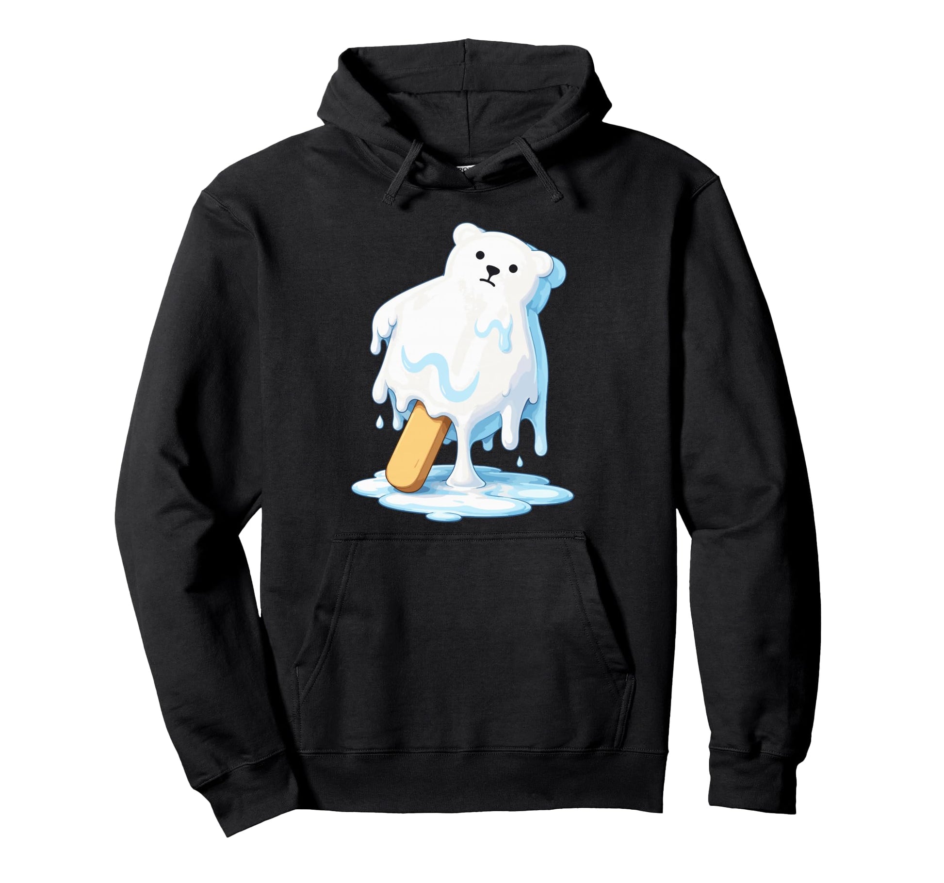 Earth Day 2026 Stop Global Warming Melting Hoodie - Unique Graphic Unisex - T-Shirt, Sweatshirt, Hoodie