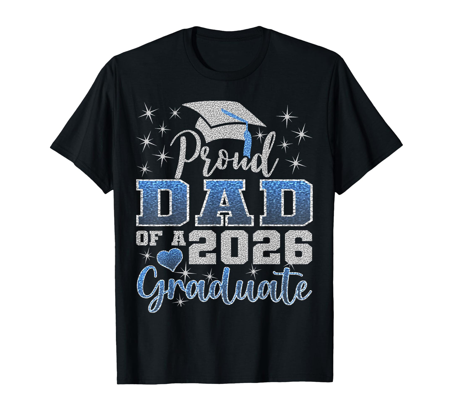 Super Proud Dad 2026 Graduate Senior T-Shirt - Minimalist Print Unisex - T-Shirt, Sweatshirt, Hoodie