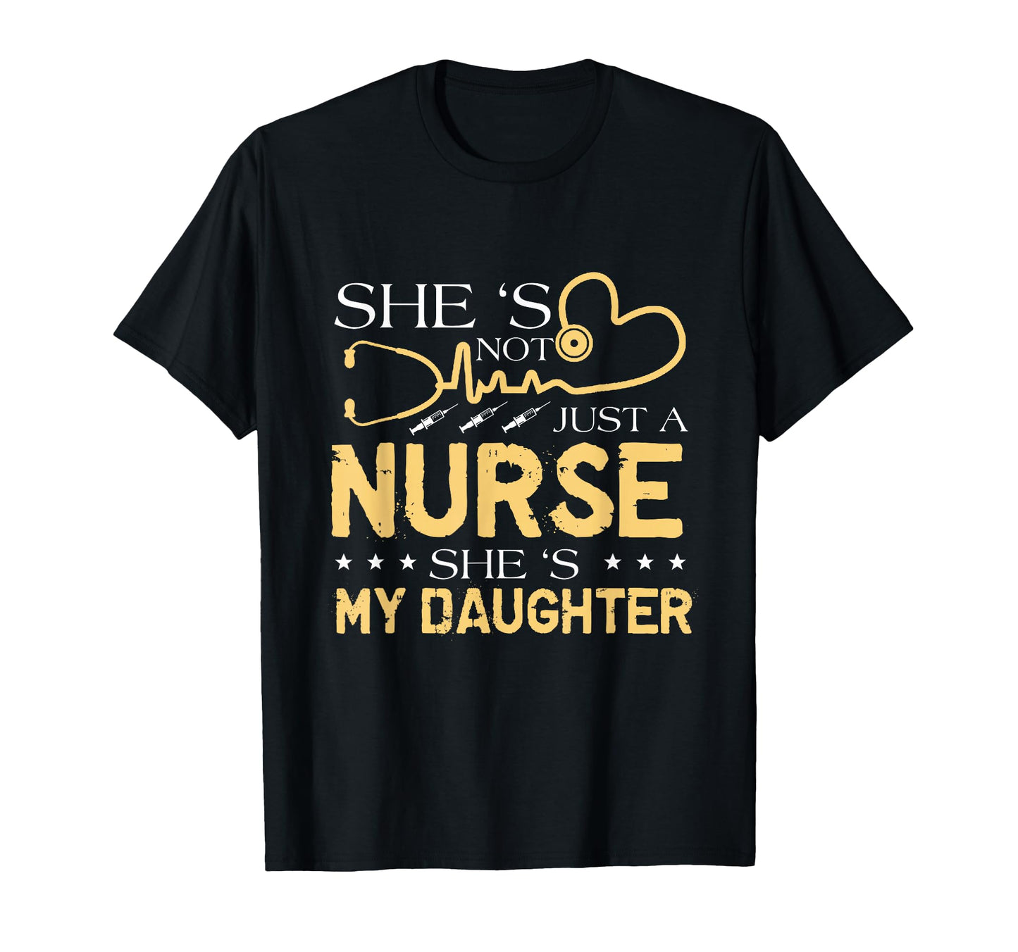 My Daughter Is Nurse Proud Nurses Mom T-Shirt - Streetwear Style Unisex - T-Shirt, Sweatshirt, Hoodie