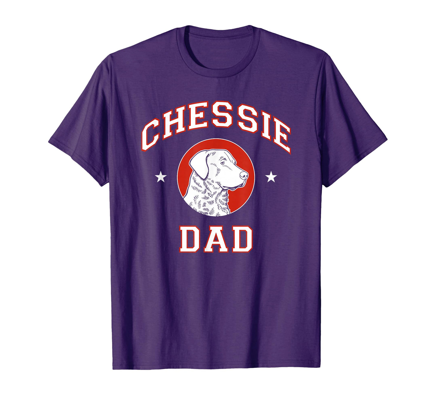 Chesapeake Bay Retriever Dad Dog T-Shirt - Casual Everyday Wear for Adults - T-Shirt, Sweatshirt, Hoodie