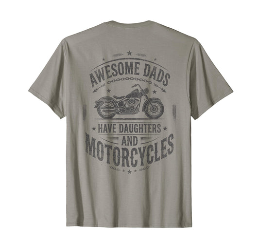 Awesome Dads Have Daughters And T-Shirt - Unique Graphic for Adults - T-Shirt, Sweatshirt, Hoodie