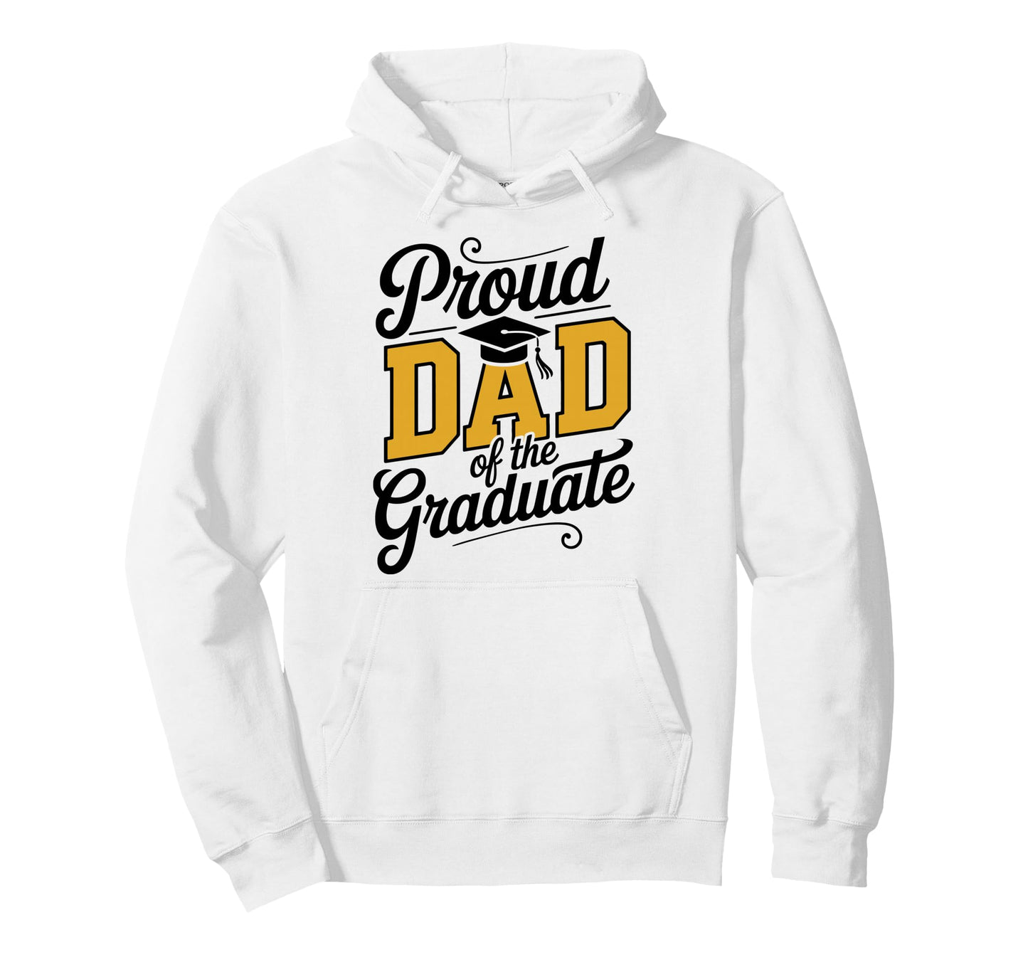 Proud Dad Graduate Senior Dad Hoodie - Aesthetic Graphic for Adults - T-Shirt, Sweatshirt, Hoodie